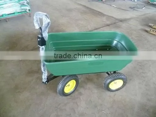 900-lb capacity heavy duty Plastic Garden Dump Cart