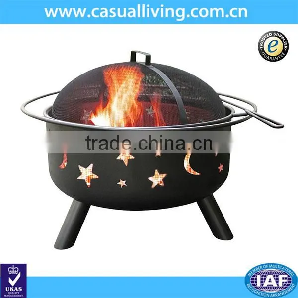Stars and Moon Big Sky Firepit