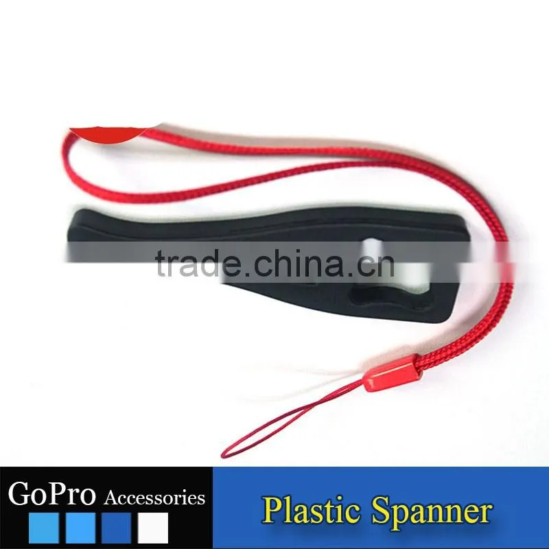 2016 New Wholesale GoPros plastic spanner 3M sticker for action camera helmet