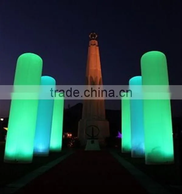 Party/events decorative Romantic LED pillar with factory price