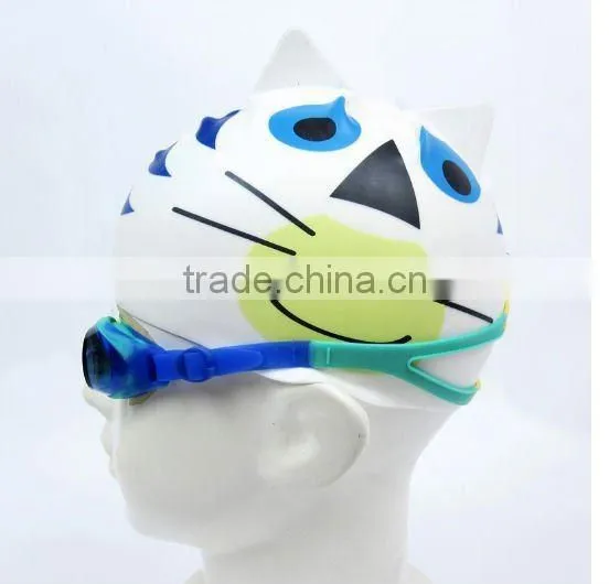 new design funny swimming cap