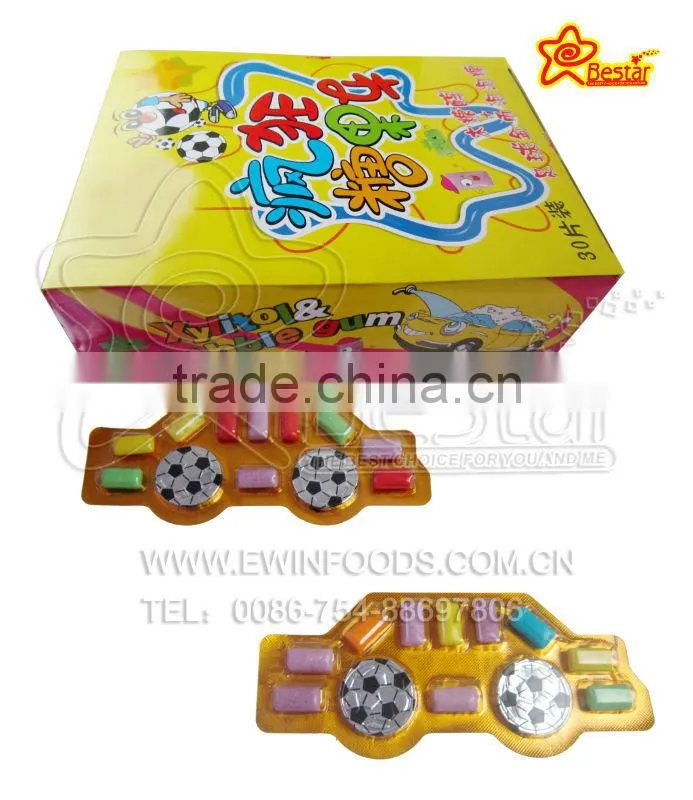 Hot Sale!!! Europe Cup 5 Sticks Chewing Gum Candy