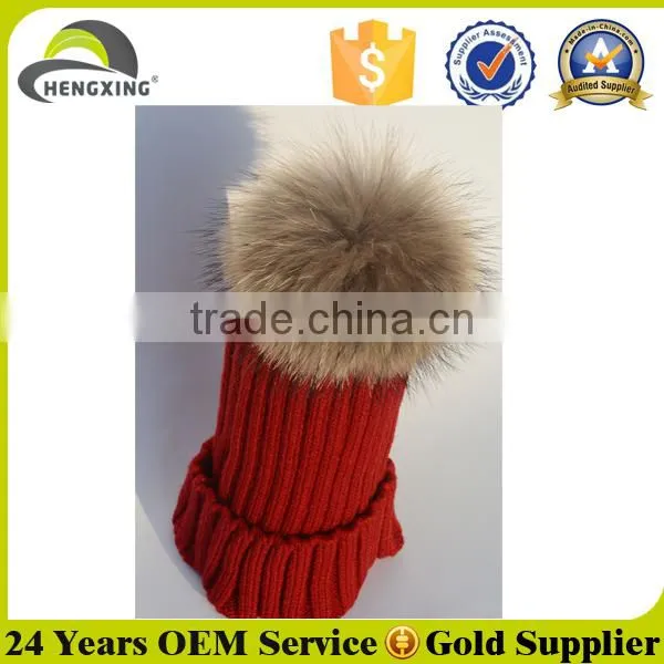 Wholesale Winter fur hat custom