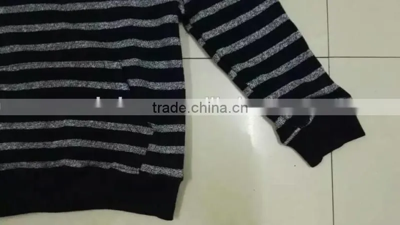 Yiwu stocks lots boy's fashion stripe hoodies pullover