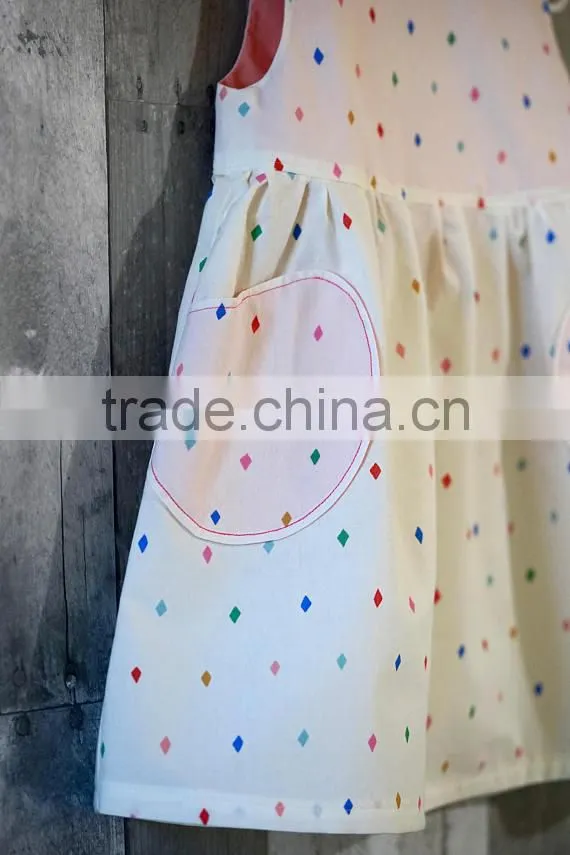 New arrival baby Clothes wholesale Hot sale white cotton cheap Children's Boutique fashion 1-6 years old baby girl dress
