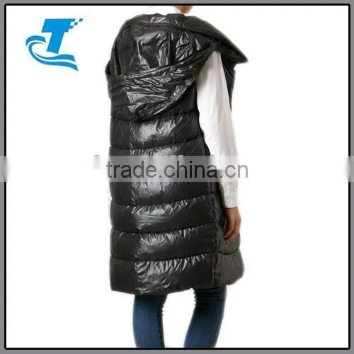 Ladies Winter Down Long Vest Warm Vest