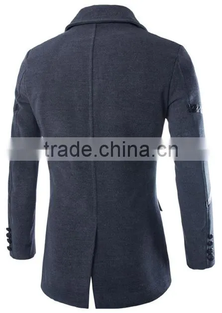 custom made fashion overcoat, wholesale design quality mens winter clothing