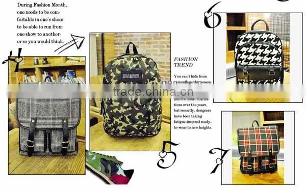 Wholesale custom leather, canvas hiking backpack/ backpack bag/ school backpack