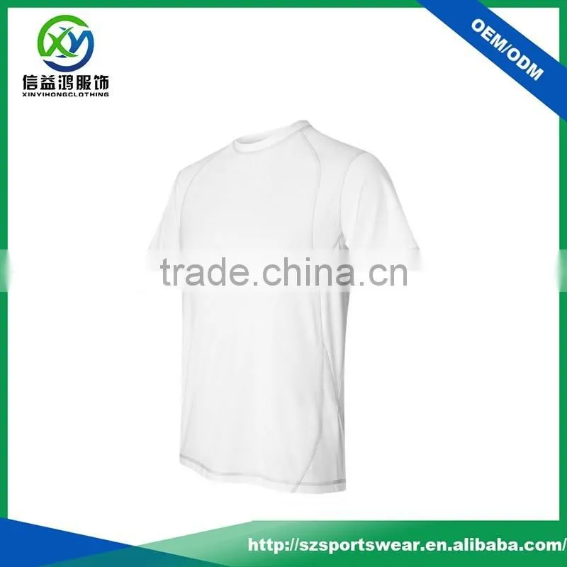 Hot Sale 95%Cotton 5%Spandex Crew Neck Plain Men's T Shirt Wholesale China