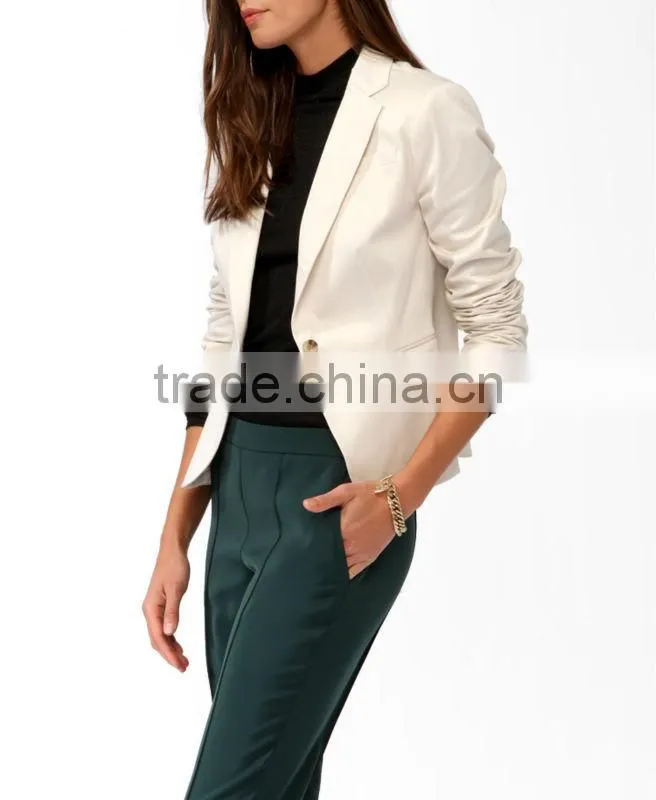 Longline Double-Breasted Blazer