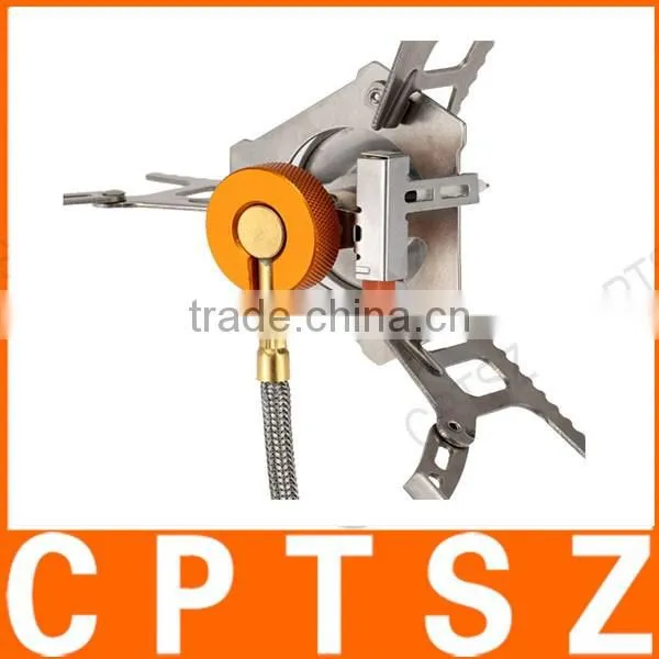 LIXADA Camping Gas Stove Outdoor Cooking Portable Foldable Split Burner 3000W