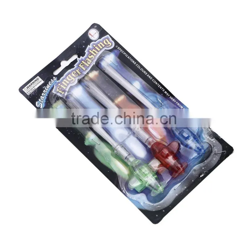 LED flashing laser rings heart shape light up party decoration light beam rings