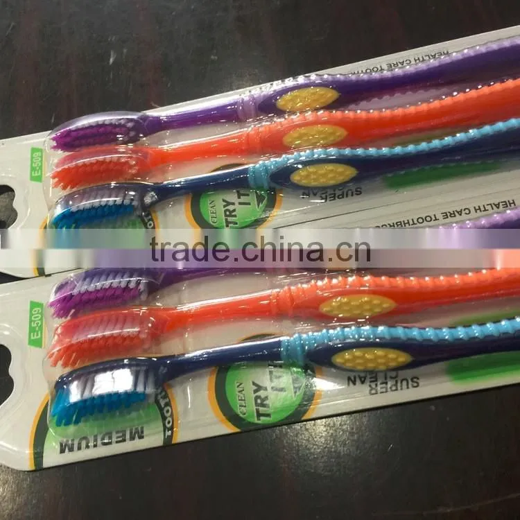 Most popular family personalized adult toothbrush with cap