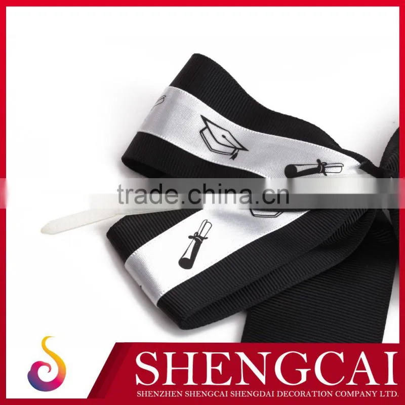 Fashion Cheer Bow Grosgrain Ribbon Hair Bows For Kids