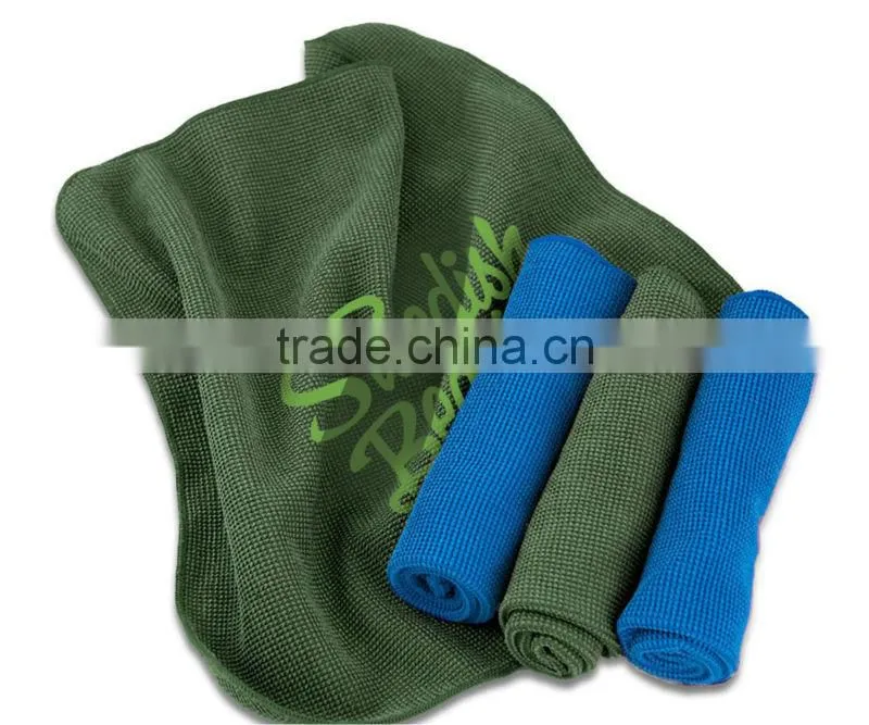 Super absorbent microfiber floor cleaning cloth