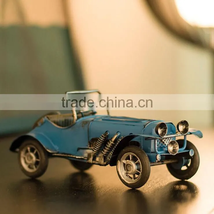 Vintage Red/Blue/White Classic Hotwheel Diecast Car