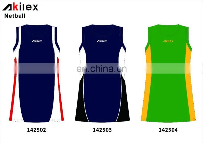 new style sublimation netball jersey with design