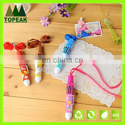2016 new plastic ballpoint pen for promotion fancy ballpoint pen