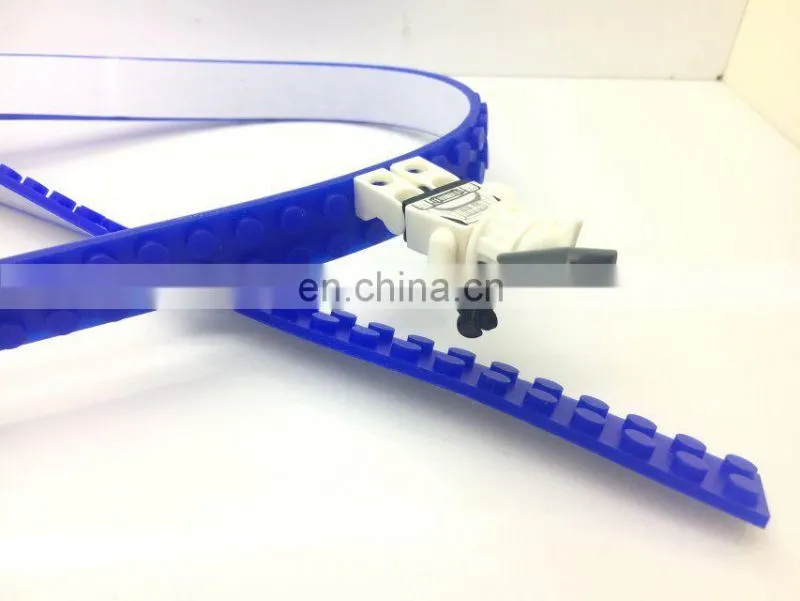 Hot Selling Adhesive Nimu Loops Silicone Legoes Toy Brick Tape, Building block rolling strap