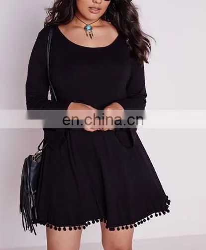 Wholesale xxxxl women black plus size clothing casual mini xxxxl women plus size clothing