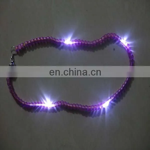 Cheap plastic bead necklace glovion fashion necklace fluorescent necklace
