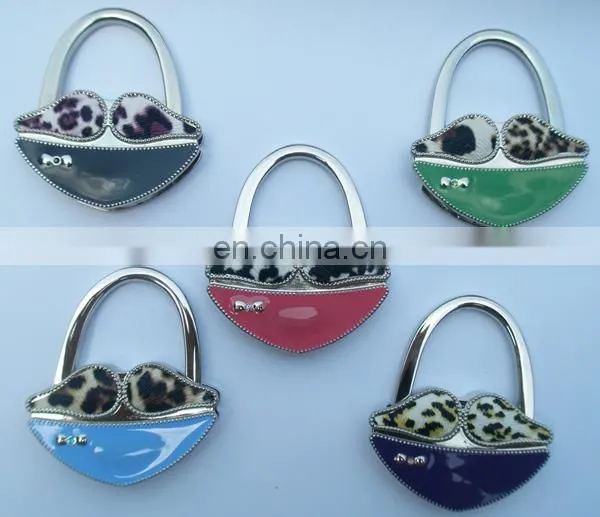 China factory custom red folding handbag hanger