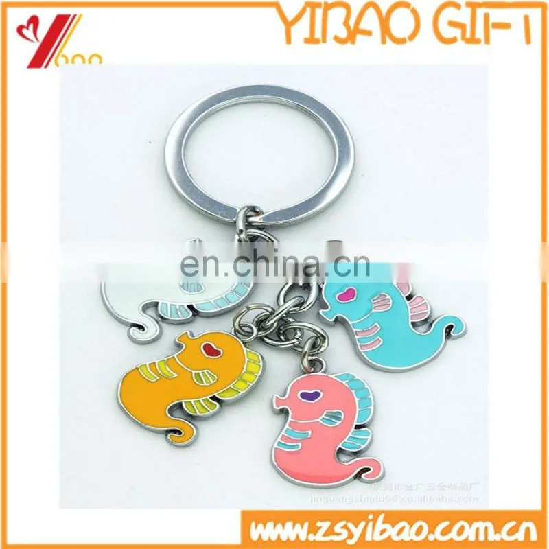 Metal material and custom metal keychain type for promotional item