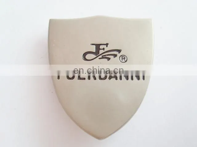 Custom Engraved Logo Metal Private Labels for Women Jeans
