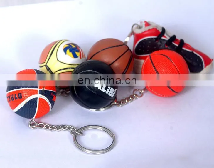 rotatable football landyard Key Chains football keychains wholesale from direct manufacturer football game souvenir gifts