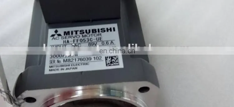MITSUBISHI 89V 50W servo motor HA-FF053C-UE