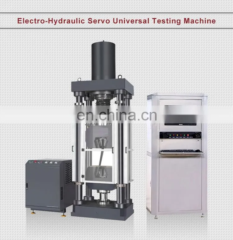 WAW-2000F Single Space UTM Servo Hydraulic Universal Tensile Elongation Testing Machine