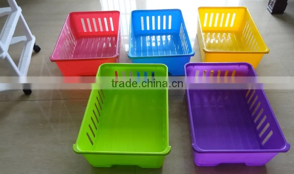 2016 Japan hot selling new style colorful 4 tier detachable plastic storage drawer, locker, cabinet