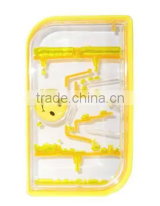 Heart Shape acrylic upward liquid desk clock, desk watch, liquid and oil watch timer