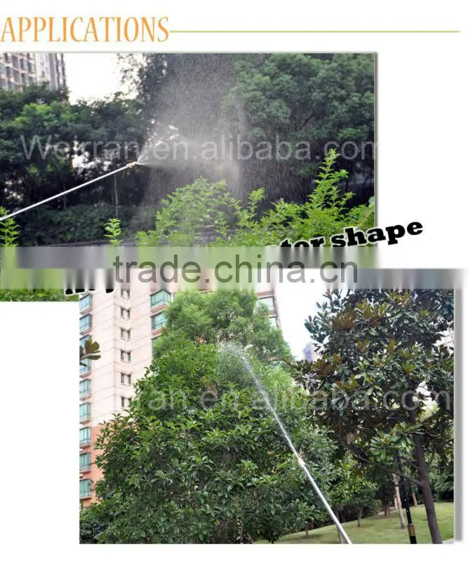 (73509) 10L knapsack stainless steel tank flexible easy operated water pump sprayer