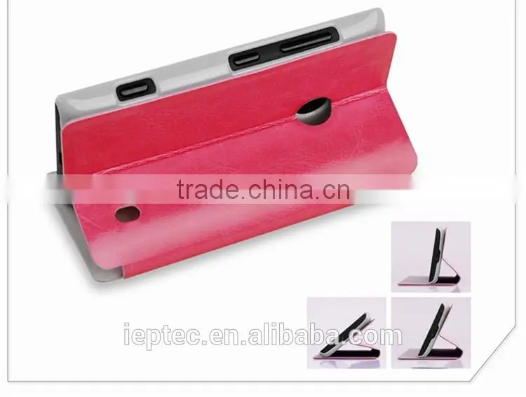 MOFi Case for Nokia Lumia 520 521, 4 inch Touch Screen Cellphone Leather Flip Cover for Nokia Lumia 520 Case