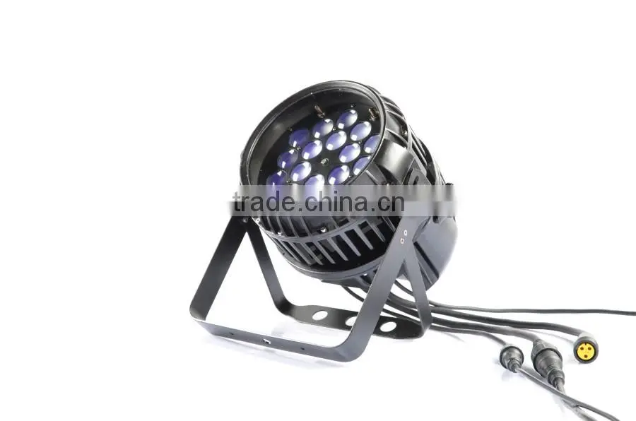 18pcs*15w RGBWA-UV 6 in 1 Led Par Zoom Stage Light