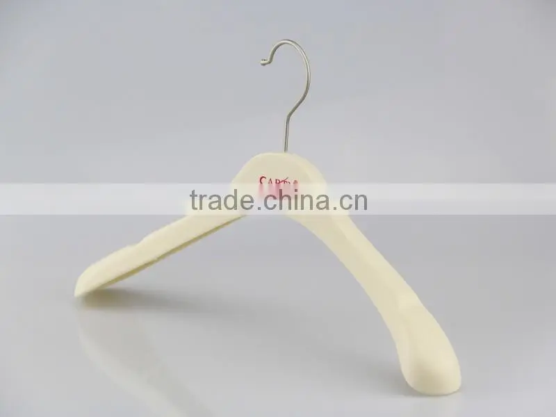 HA6934 cheap high quality coat hanger plastic dress hanger for display