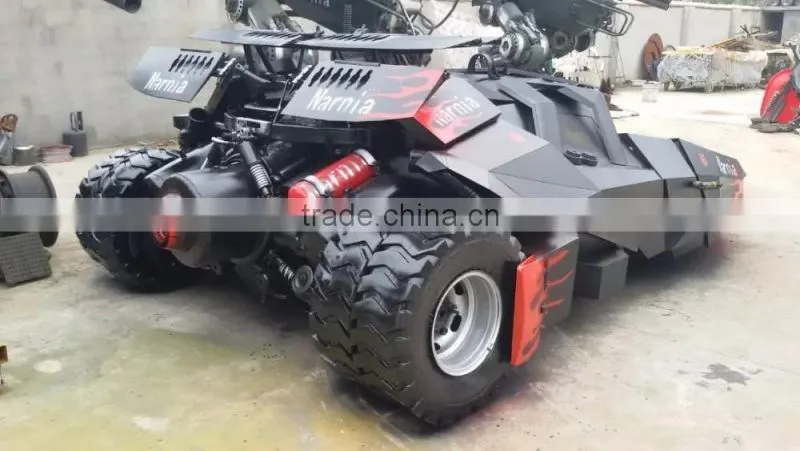 giant iron motif robot car model for holiday