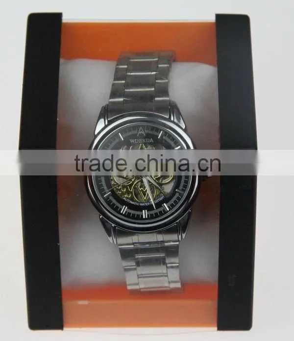 plastic transparent watch box