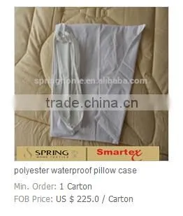 Biodegradable waterproof organic fabric for mattress cover