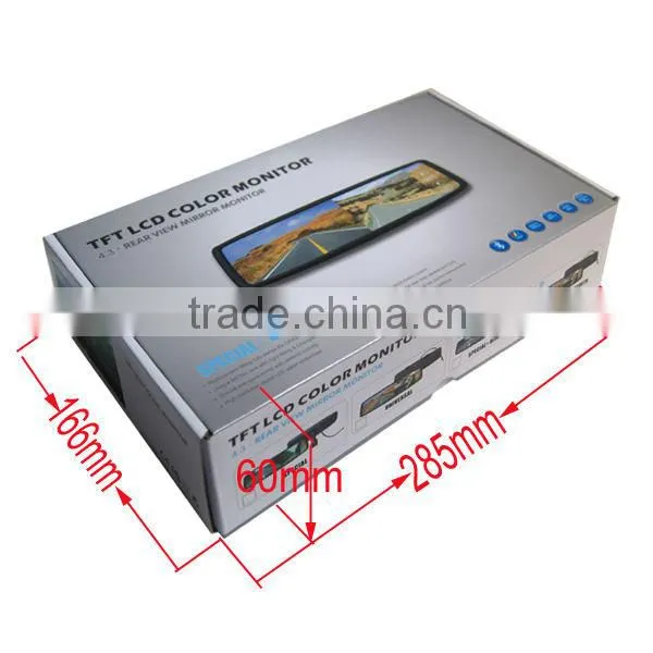 4.3 inch Bluetooth rear view mirror,Nissan rear view mirror