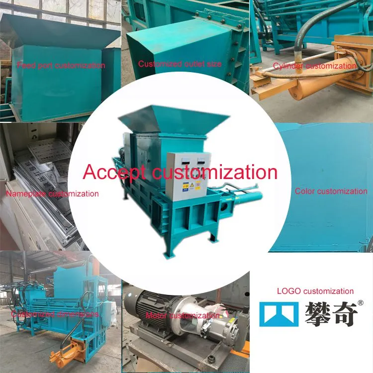 Automatic Corn Straw Hydraulic Baler Set Green Yellow Storage Compression for Hay Farm Sawdust Garlic Skin Sawdust New Engine