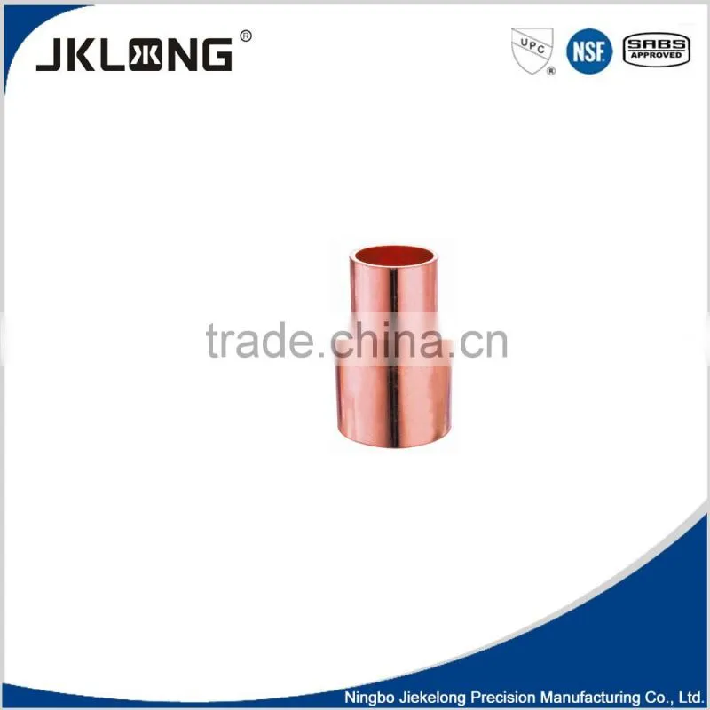J9002 forged copper reducing coupling with stop cc butt weld pipe fitting