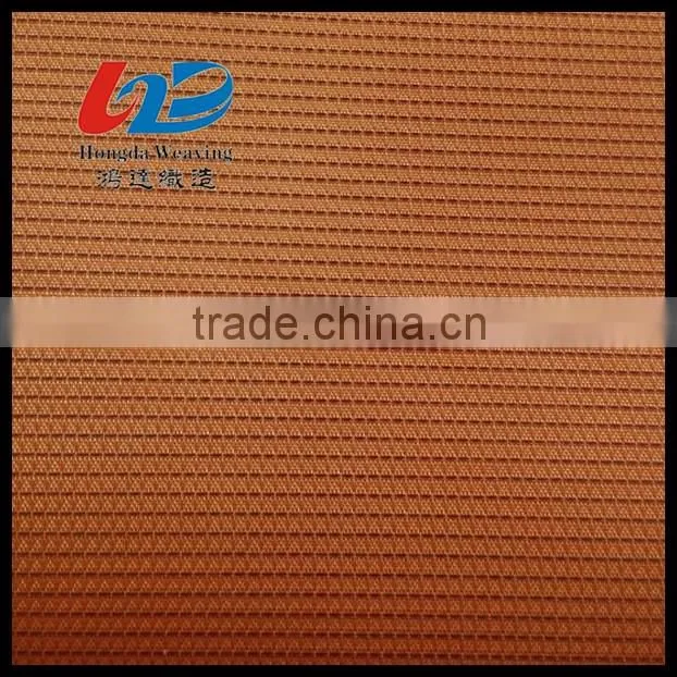 Polyester Yarn DYED Black Stripe Woven Dobby Fabric With PU/PVC Coating For Bags/Luggages/Shoes/Tent Using