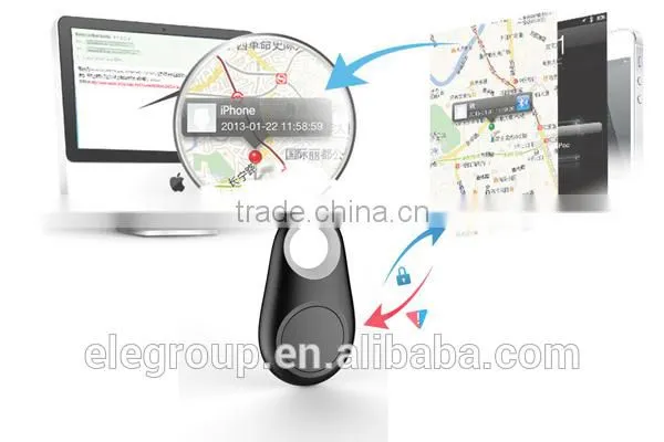 ISO/Androd system keychain anti-lost alarm cell phone anti lost alarm OEM