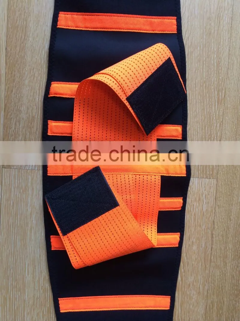 Adjustable lower waist trimmer back lumbar support belt OEM
