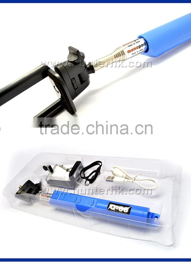 Strong Rechargeable Selfie Stick Monopod For IOS