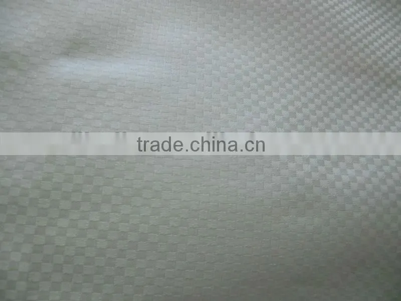 100%cotton dyed solid color jacquard fabric