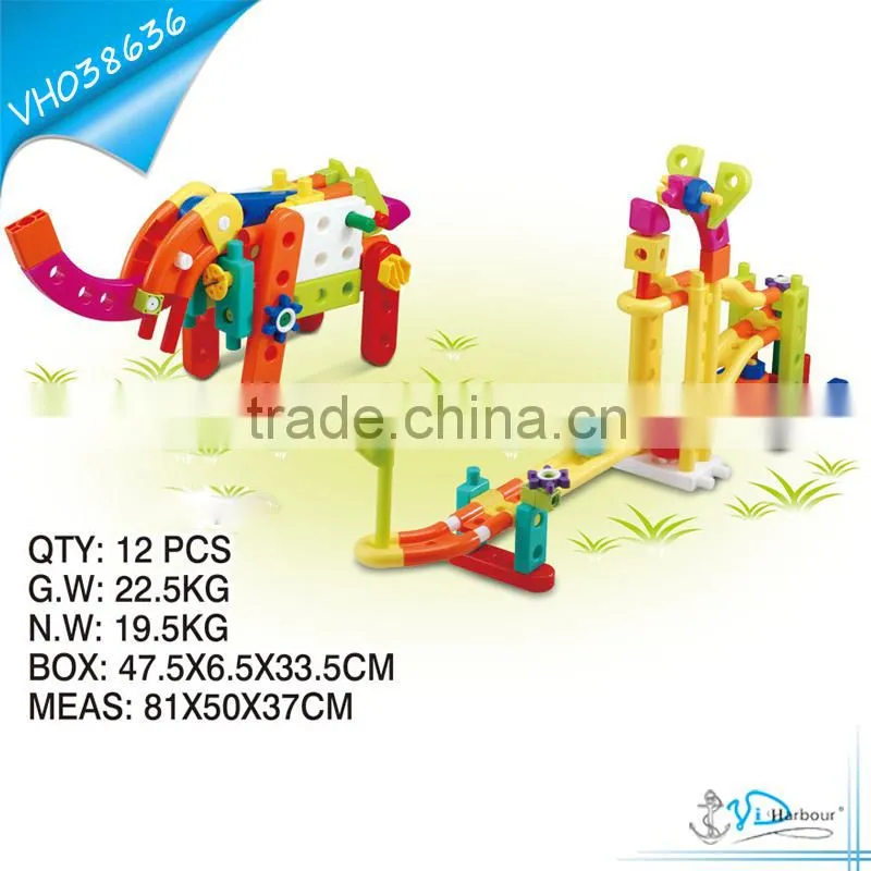 Creative Plastic Building Blocks Toys for Preschool Kids