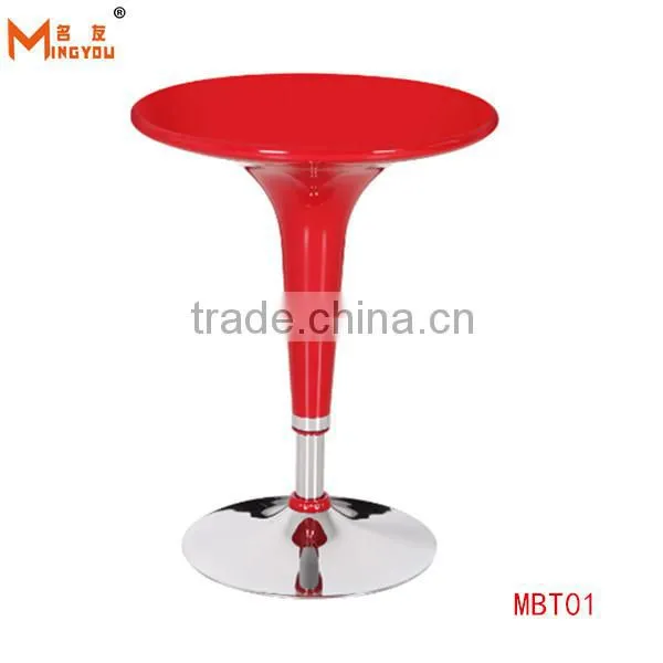 ABS plastic cheap bar table parts ABS top